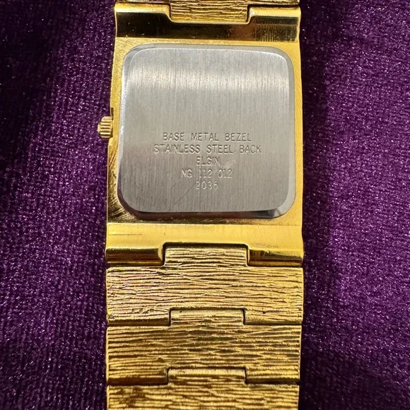 Elgin Gold Nugget Watch - Picture 9 of 9